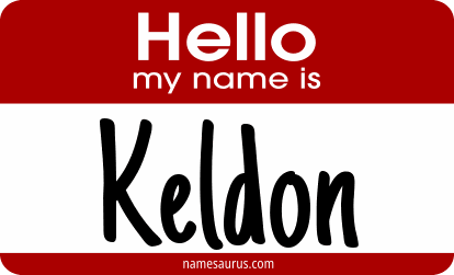 Hello my name is Keldon png download