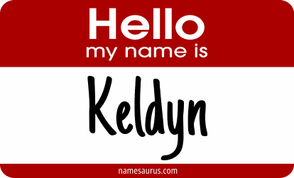 Hello my name is Keldyn png download
