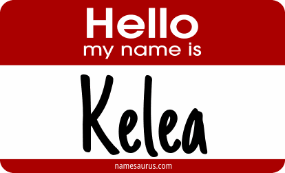 Hello my name is Kelea png download