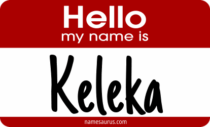 Hello my name is Keleka png download