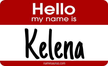 Hello my name is Kelena png download