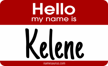 Hello my name is Kelene png download