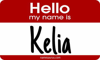 Hello my name is Kelia png download