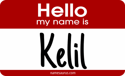 Hello my name is Kelil png download