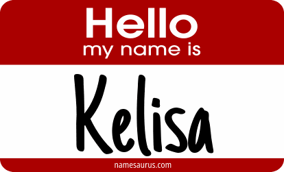Hello my name is Kelisa png download