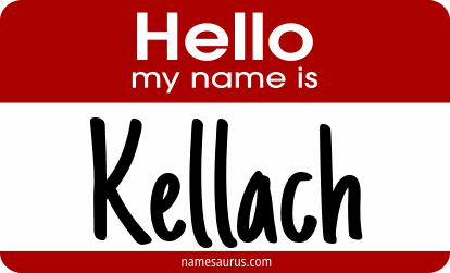 Hello my name is Kellach png download