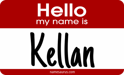 Hello my name is Kellan png download