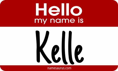Hello my name is Kelle png download