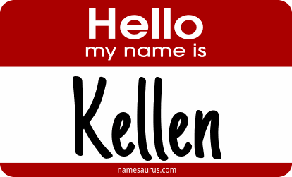 Hello my name is Kellen png download