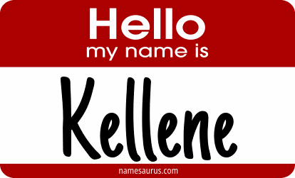 Hello my name is Kellene png download