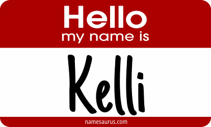 Hello my name is Kelli png download