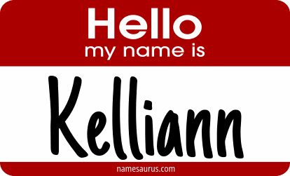 Hello my name is Kelliann png download