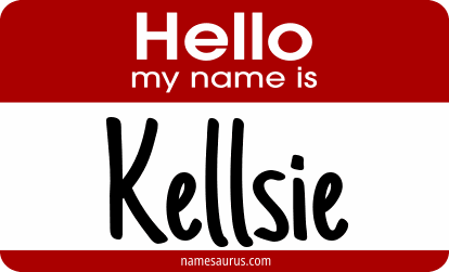 Hello my name is Kellsie png download