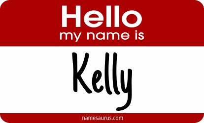 Hello my name is Kelly png download