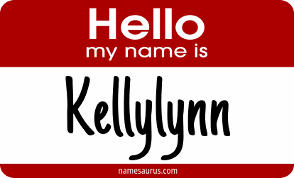 Hello my name is Kellylynn png download