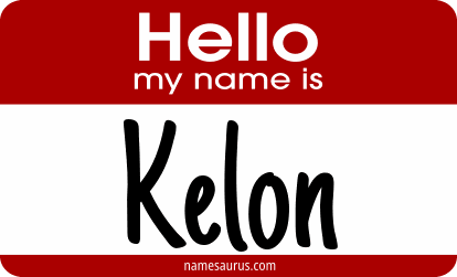 Hello my name is Kelon png download