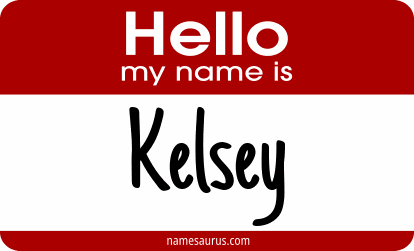 Hello my name is Kelsey png download