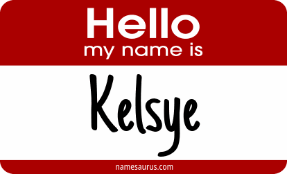 Hello my name is Kelsye png download