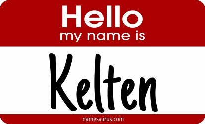 Hello my name is Kelten png download