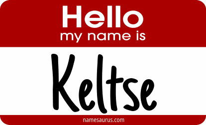 Hello my name is Keltse png download