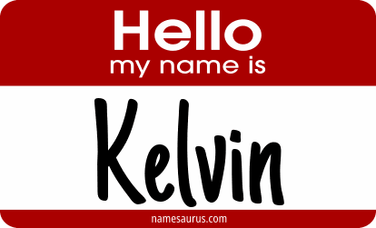 Hello my name is Kelvin png download