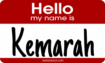 Hello my name is Kemarah png download