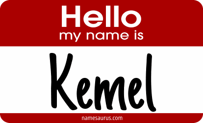 Hello my name is Kemel png download