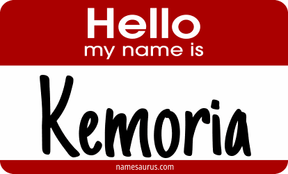 Hello my name is Kemoria png download