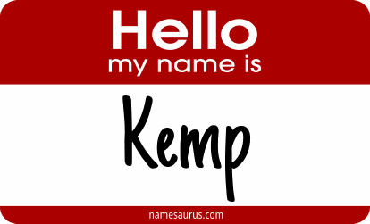 Hello my name is Kemp png download