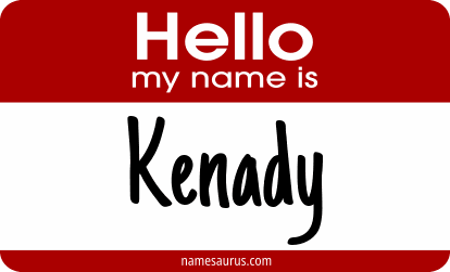 Hello my name is Kenady png download