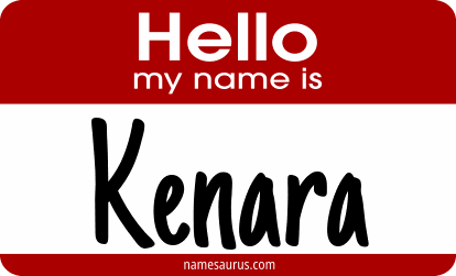 Hello my name is Kenara png download