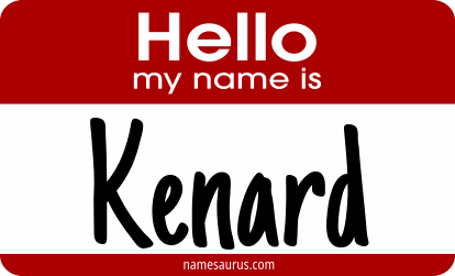 Hello my name is Kenard png download