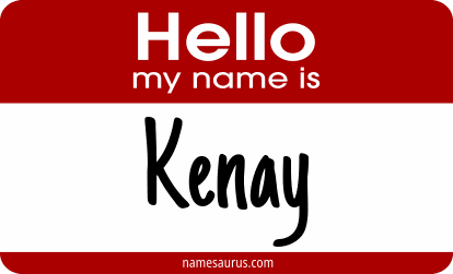 Hello my name is Kenay png download