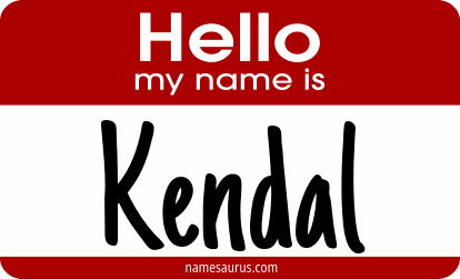 Hello my name is Kendal png download