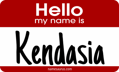 Hello my name is Kendasia png download