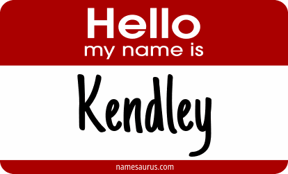 Hello my name is Kendley png download