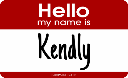 Hello my name is Kendly png download