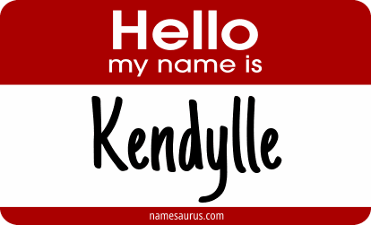 Hello my name is Kendylle png download