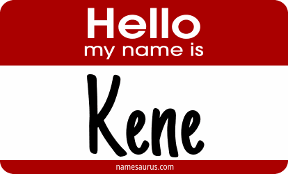 Hello my name is Kene png download