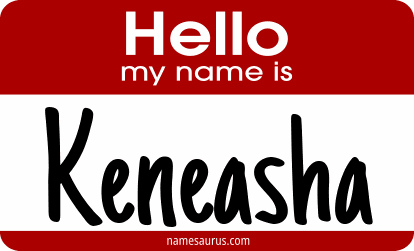 Hello my name is Keneasha png download