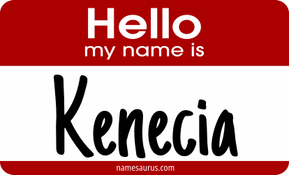 Hello my name is Kenecia png download