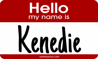 Hello my name is Kenedie png download