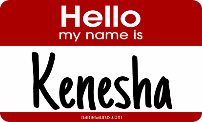 Hello my name is Kenesha png download