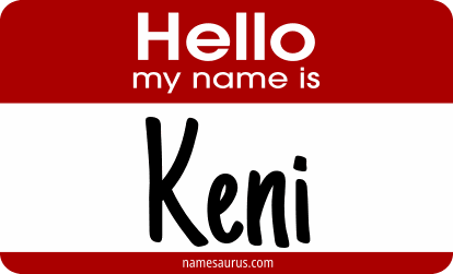 Hello my name is Keni png download