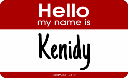 Hello my name is Kenidy png download