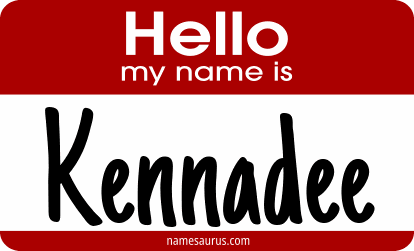 Hello my name is Kennadee png download