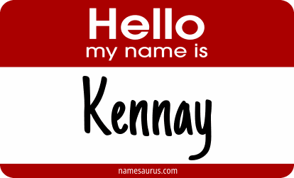 Hello my name is Kennay png download