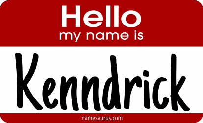 Hello my name is Kenndrick png download