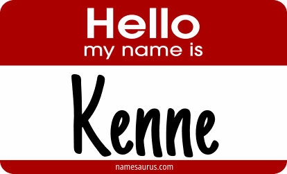 Hello my name is Kenne png download