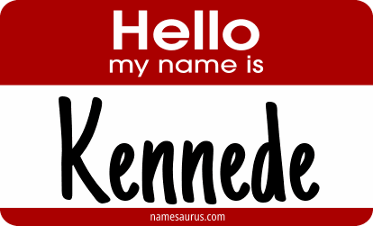 Hello my name is Kennede png download